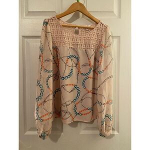 Candies Sheer Blouse
